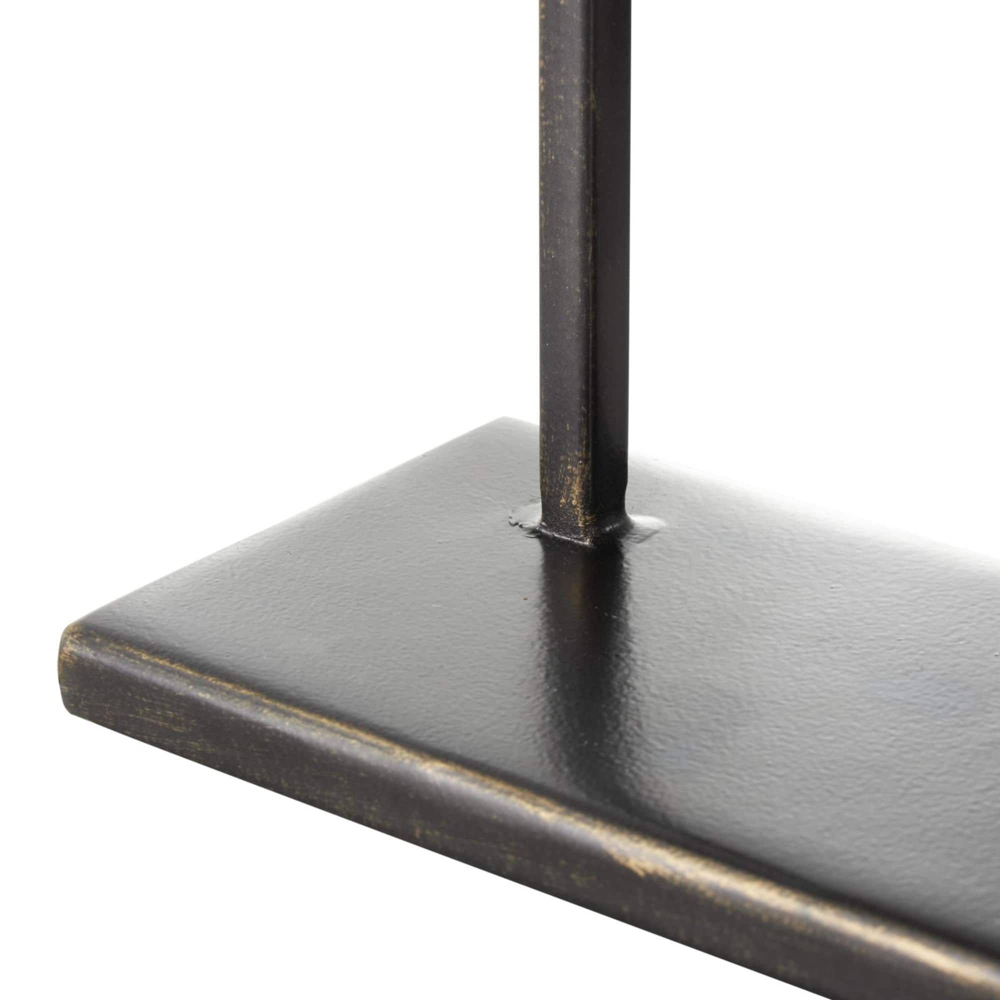 Black Metal Modern Abstract Easel Set